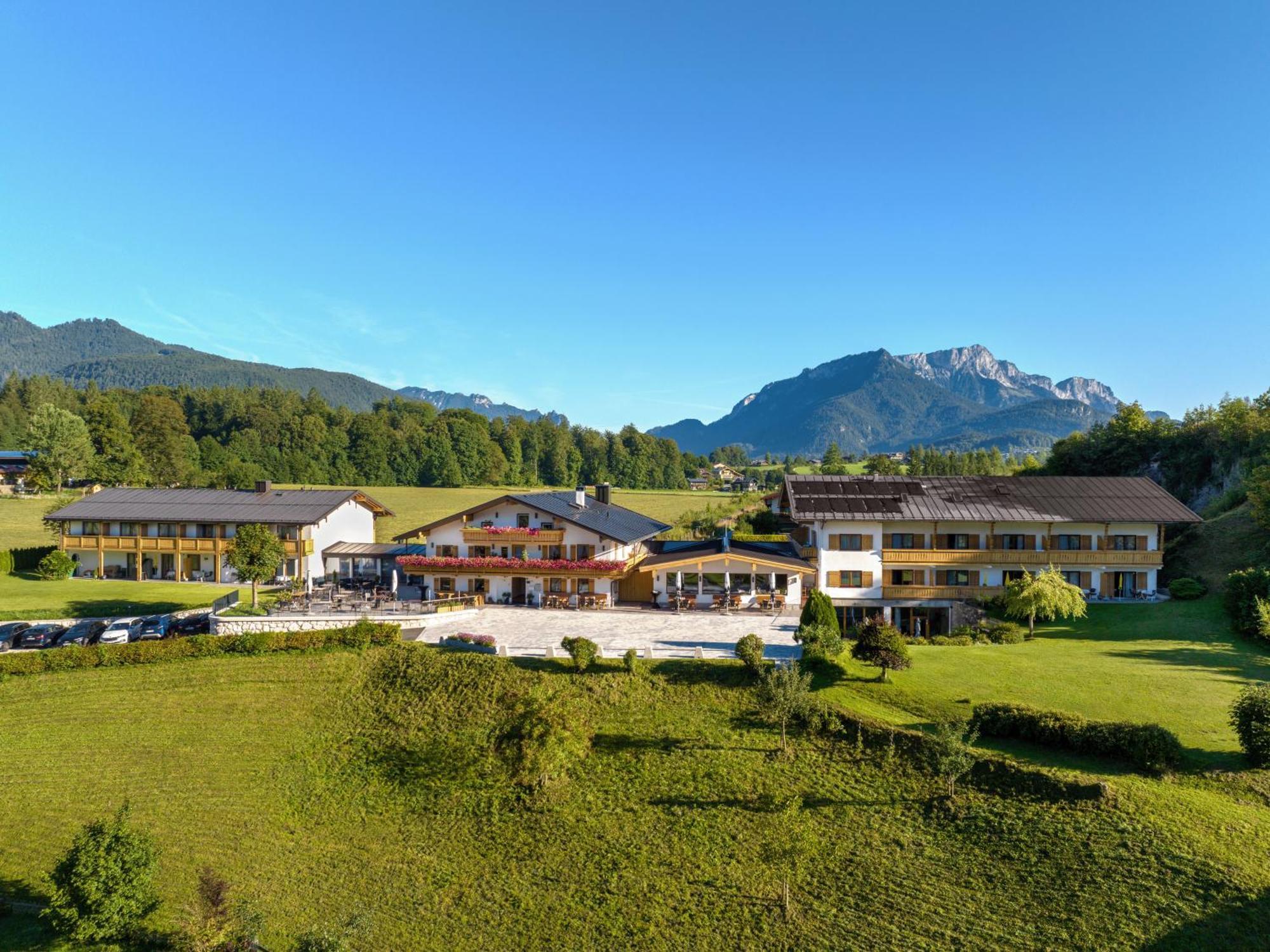 Hotel Hanauerlehen - Ruhige & Zentrale Top-Lage - Mit Schwimmbad, Sauna, Parkplaetze & Cafe - Bayerischer Familienbetrieb Schönau am Königssee 외부 사진